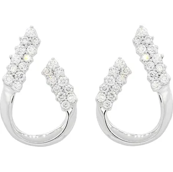 Náušnice Náušnice z bílého zlata s diamanty DE40781W