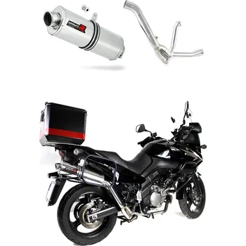 Výfuk pro motocykl Laděný výfuk Dominator Suzuki DL 650 V-Strom / XT 2012 - 2016 výfuk OV tlumič + dB killer medium
