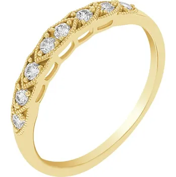 Prsten Elegantní eternity prsten s diamanty Diogo