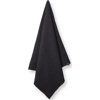 Ručník Ručník 70 x 135 cm, černá, bavlna, Humdakin