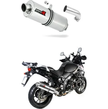 Auto-moto Laděný výfuk Dominator Suzuki DL 1000 V-Strom 2017 - 2020 výfuk OV tlumič + dB killer medium