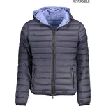 Pánská oboustranná zimní bunda US Polo Assn modrá | světle modrá 3361492