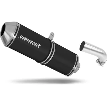 Auto-moto Laděný výfuk Dominator Suzuki DL 1000 V-Strom 2017 - 2020 výfuk OVR BLACK + tlumič dB killer
