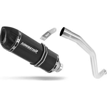 Výfuk pro motocykl Laděný výfuk Dominator Triumph TIGER SPORT 1050 2016 - 2020 výfuk HP1 BLACK tlumič výfuku + dB killer