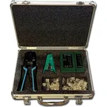 DATACOM NETWORK KIT (TESTER, krimp 8p+6p, Stripper, plugy)