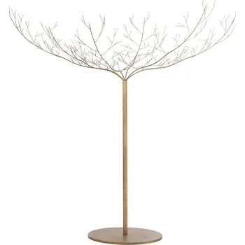 Vánoční stromek Zlatý veliký kovový dekorační strom Tree Gold - 255*255*250 cm