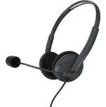 PIONEER Energy Sistem Headset Office 2, komunikační sluchátka s mikrofonem, černá