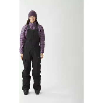 Snowboardové kalhoty kalhoty PICTURE Brita BIB 10/10 BLACK velikost oblečení L