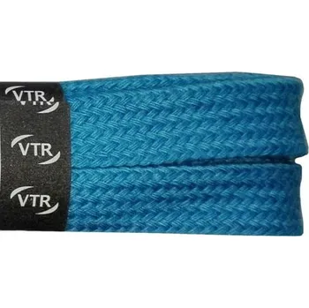 Tkaničky do bot VTR Tkaničky bavlněné ploché pastelová modrá, 90