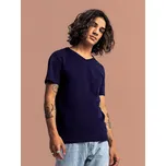 Granatowa koszulka męska Iconic V-Neck Fruit of the Loom Fruit of the Loom černá 2467036