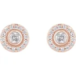 Náušnice 2v1 s lab-grown diamanty Annabel