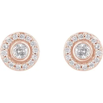 Náušnice Náušnice 2v1 s lab-grown diamanty Annabel