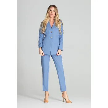 Dámské sako Dámské sako Figl M694 Figl světle modrá 1245163