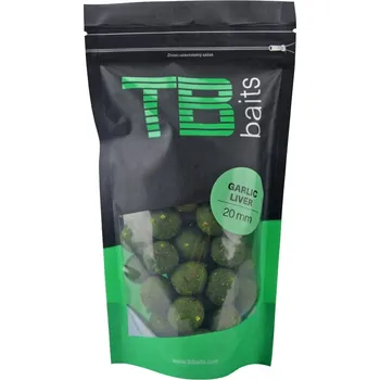 Nástraha TB Baits Boilie Garlic Liver 250 g průměr: 24 mm
