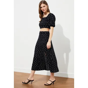 Dámský komplet Trendyol Polka dot printed Trendyol šedá 1518812