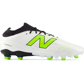 Kopačky Pánské kopačky New Balance TEKELA TEAM FG V5 ST3FSP5 – bílé