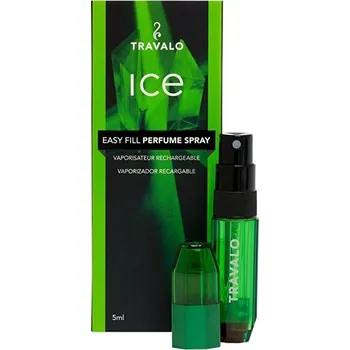 Rozprašovač parfému Travalo Perfume Pod Ice plnitelný rozprašovač parfémů Green 5 ml