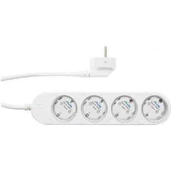 Centrální jednotka pro chytrou domácnost Shelly Power Strip 4 Gen4, bílá