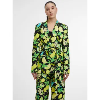 Dámské sako Orsay Černo-žluté dámské vzorované sako - Dámské Orsay Other 2727241