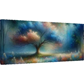 Obraz Dovido Obraz mystický strom života s květy