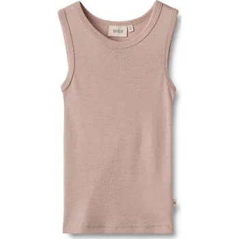 Dětský nátělník z merino vlny růžový dry rose Wheat Velikost: 128