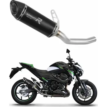 Výfuk pro motocykl Laděný výfuk Dominator Kawasaki Z800 2013 - 2016 tlumič výfuku HP8 BLACK + dB killer medium