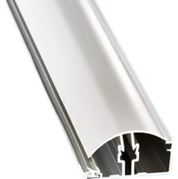 Gutta Guttaprofil Alu/Pvc 10+16mm, krajní bílá / stříbrná 2000 mm | cena za ks