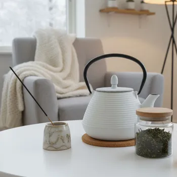 AROMELIO Litinová čajová konvice s filtrem YUKI, 1000 ml