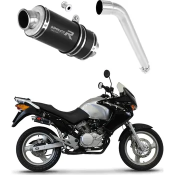 Výfuk pro motocykl Laděný výfuk Dominator Honda XL 125 V VARADERO 2007 - 2012 výfuk Výfuk GP1 BLACK + dB killer medium