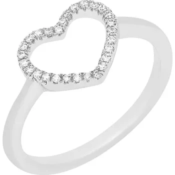 Prsten Romantický prsten s diamanty Luice