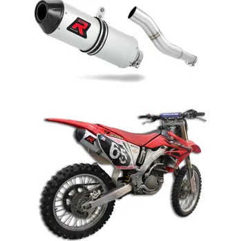 Výfuk pro motocykl Laděný výfuk Dominator Honda CRF 250 R 2004 - 2005 výfuk MX2 tlumič + dB killer medium