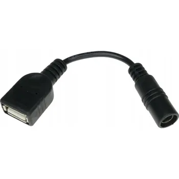 Bezpečnostní kamera ADAPTÉR PŘECHODKA DC 2,1/5,5 – USB TYP A