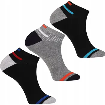 Pánská móda Nízké Pánské Ponožky Kotníkové Ponožky Ponožky MORAJ Ke Kotníku 3 páry 43-45