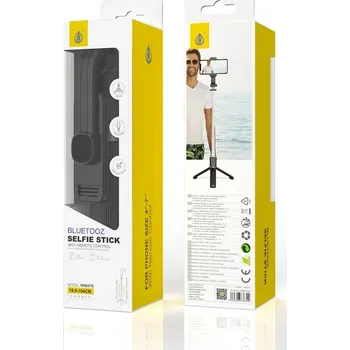 Selfie tyč STATIV NA TELEFON FOTOAPARÁT SELFIE TYČ FLEXIBILNÍ 360°, Bluetooth s dálkovým ovládáním