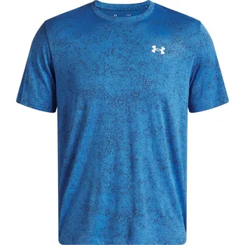 Pánské tričko Pánské funkční tričko s krátkým rukávem Under Armour TECH TEE PIXELATE modré 6005920-402 - M | UK 12 | US 13