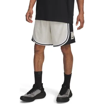 Pánské kraťasy Pánské sportovní kraťasy Under Armour COURTSIDE SHORTS bílé 6004087-110 - XL | UK 11,5 | US 12,5