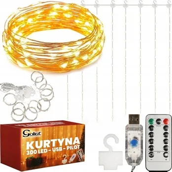 Vánoční dekorace Vánoční osvětlení na stromeček Goliat pro vnitřní použití 3 m, 201 - 300 světýlek