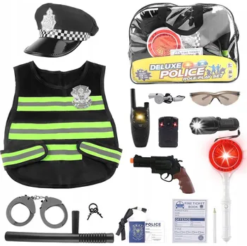 Karnevalový kostým Kostým POLICIE, kostým POLICAJTA, univerzální velikost