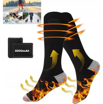 Pánské ponožky PONOŽKY USB TERMO ZIMNÍ OHŘÍVAČ NOHOU VELIKOST 36-43