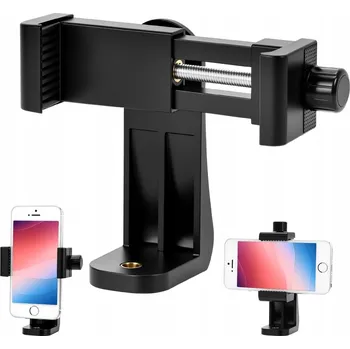 DRŽÁK TELEFONU NA STATIV ADAPTÉR HLAVA PRO TELEFON od 5,8 do 10,4 cm