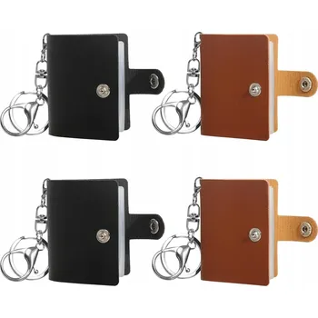 Fotoalbum ALBUM NA ZDJĘCIA X4 MINI ALBUM NA BRELOKU KOŽENÝ PŘÍVĚSEK ALBUM MINI