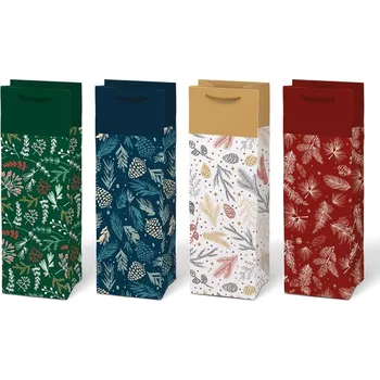 Dárková taška Vánoční dárková taška 120x360x100mm, T12, V32, mix