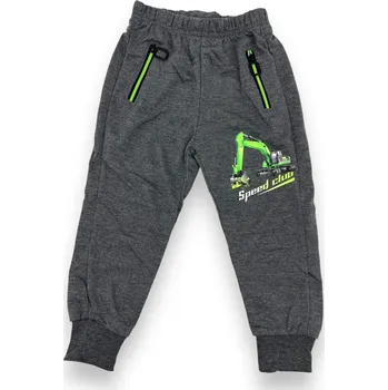 Sezon Chapecké tepláky s manžetou SPEED Barva: Tmavě šedá, Velikost: 98