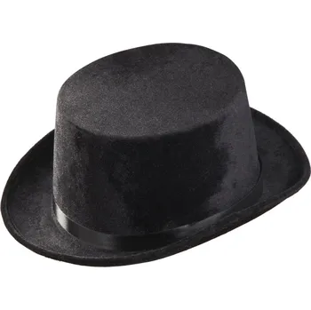 WIDMANN Klobouk Cylindr černý semišový