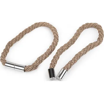 Dekorační úvaz / šňůra na závěsy s magnetem Balení: 2 ks, Varianta: 3 béžová - 8596475443944