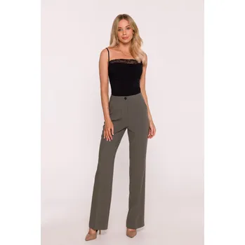 Elegantní kalhoty Stylove S418 khaki EU velikost: XL