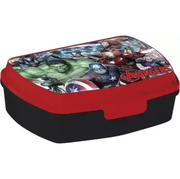 Dóza na potraviny Storline Svačinový box Avengers plast 17x14x5 cm ST87774