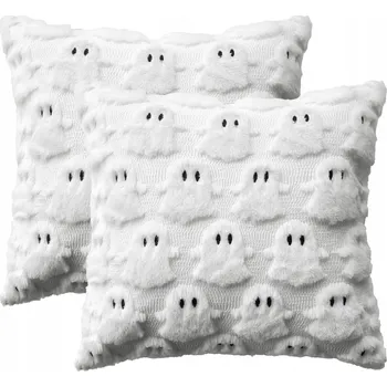 Povlečení POVLEČENÍ NA POLŠTÁŘE HALLOWEENSKÉ DEKORAČNÍ POVLEČENÍ X2 40x40cm 2ks