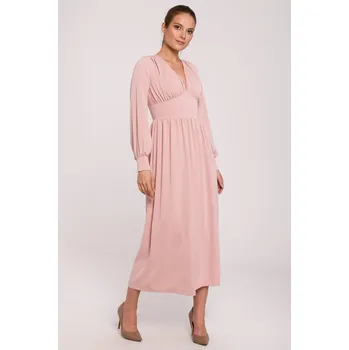 Dámské šaty Makover koktejlové šaty glamour maxi velikost XXL