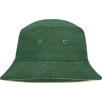 Klobouk Daiber Rybářský klobouk s lemem MB 12 Velikost: L/XL, Barva: zelená-naturální